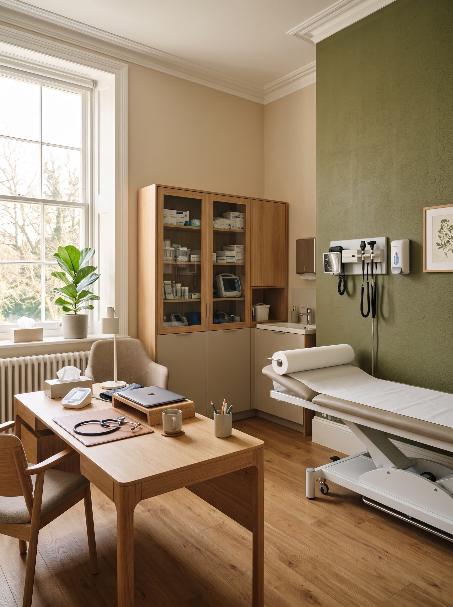 Helle, warme Praxisräume von Elevate Health